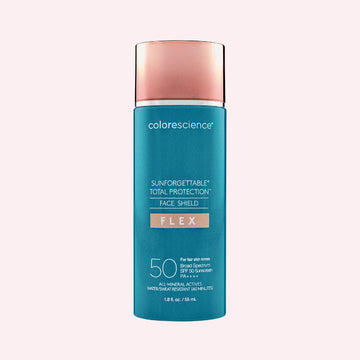Colorescience Total Protection Face Shield Flex SPF 50, Zinc Oxide Formula